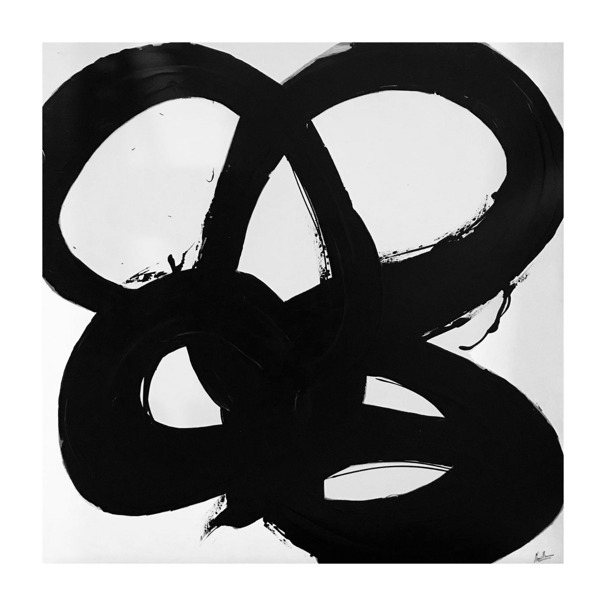 Neroletto canvas artwork — Without Frame
