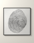 Notte Canvas Artwork in a Black float frame | KUNAL TREHAN Casa Maison Home