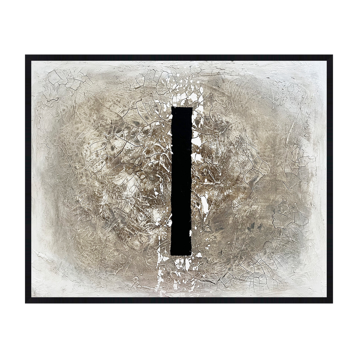 Obvion Canvas Artwork – Black