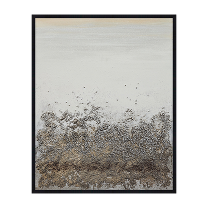 Oree Canvas Artwork – Black