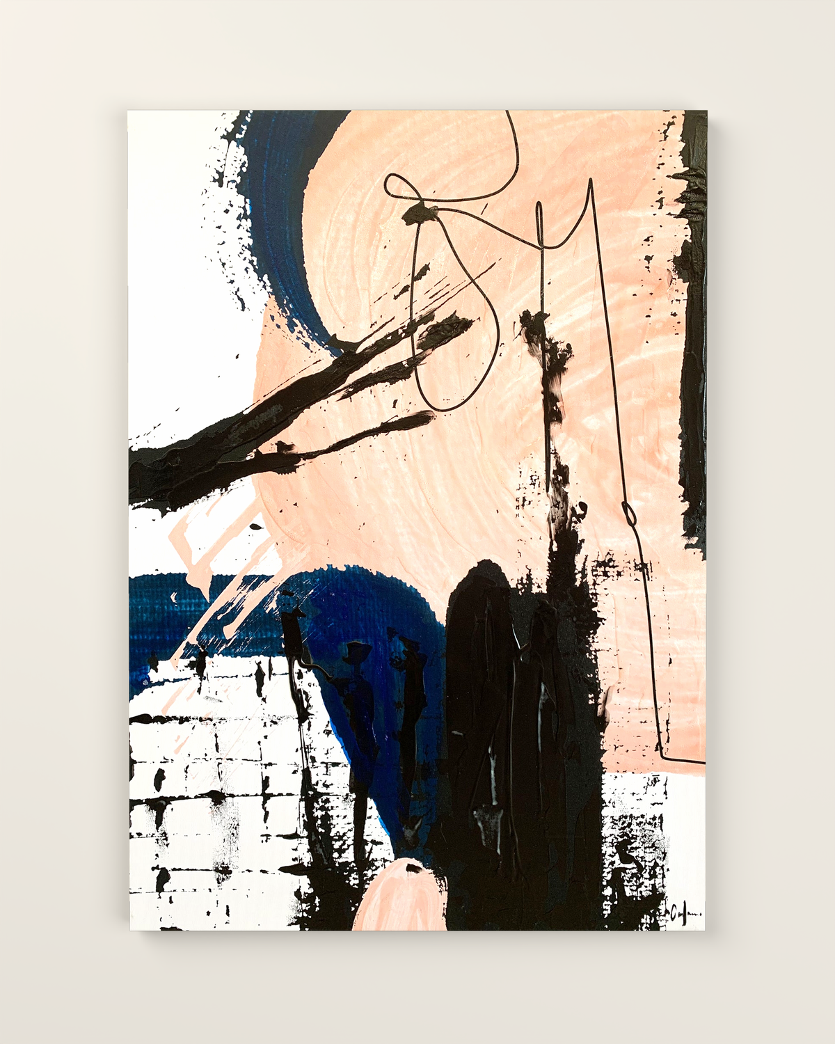Pendula 1 Canvas Artwork without frame | KUNAL TREHAN Casa Maison Home