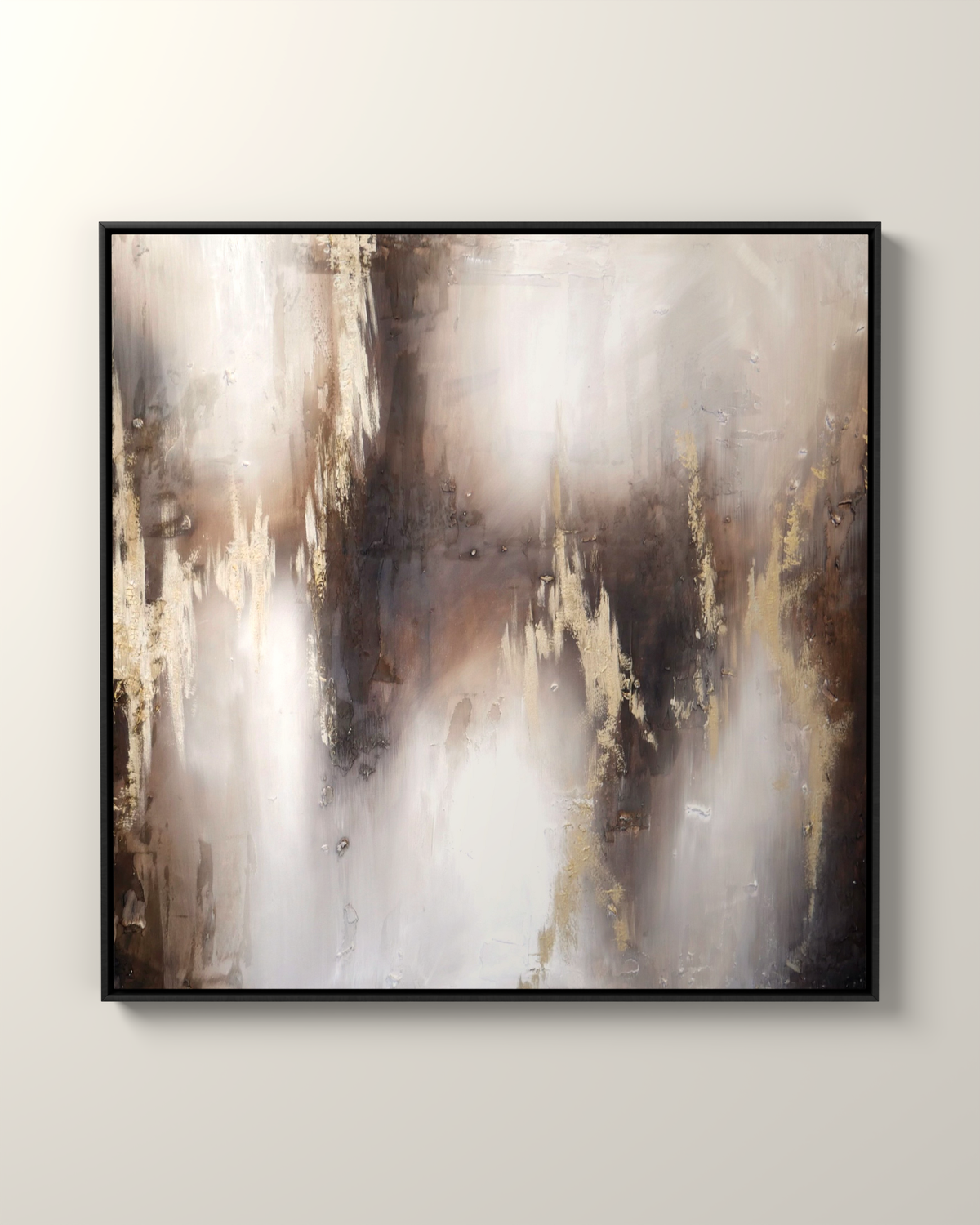 Penjahat Canvas Print Artwork in a Black float frame | KUNAL TREHAN Casa Maison Home