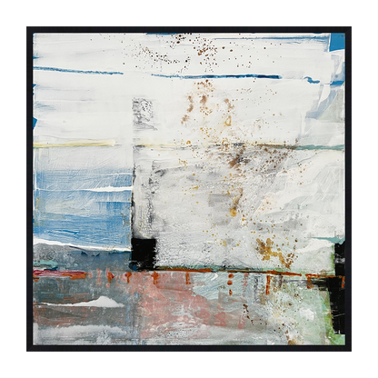 Porta Lenta canvas artwork — Black