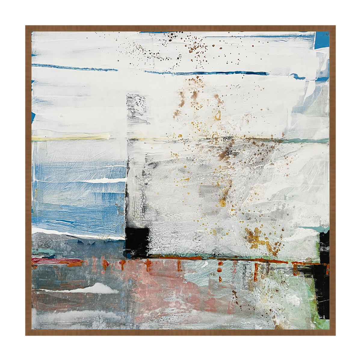Porta Lenta canvas artwork — Walnut