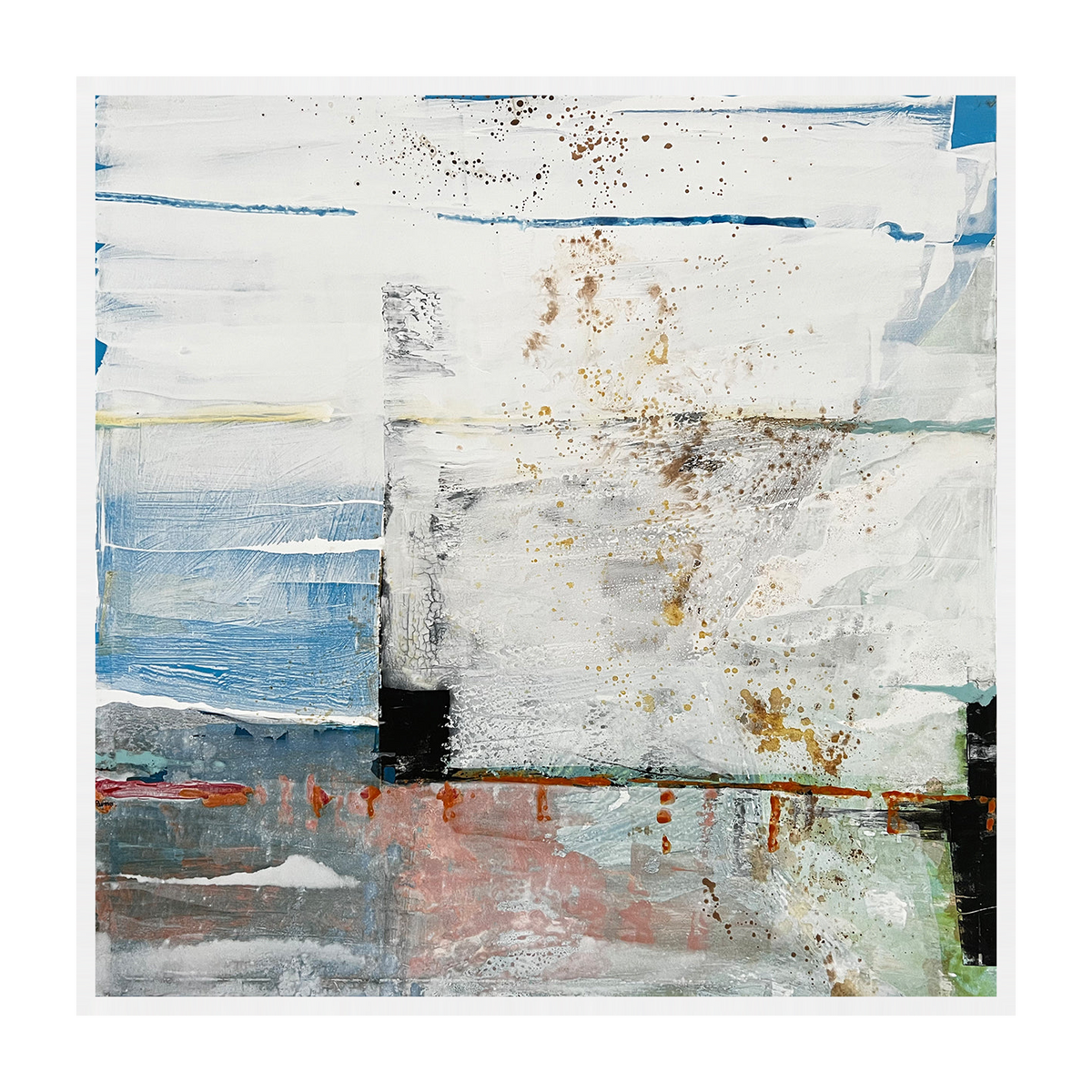 Porta Lenta canvas artwork — White