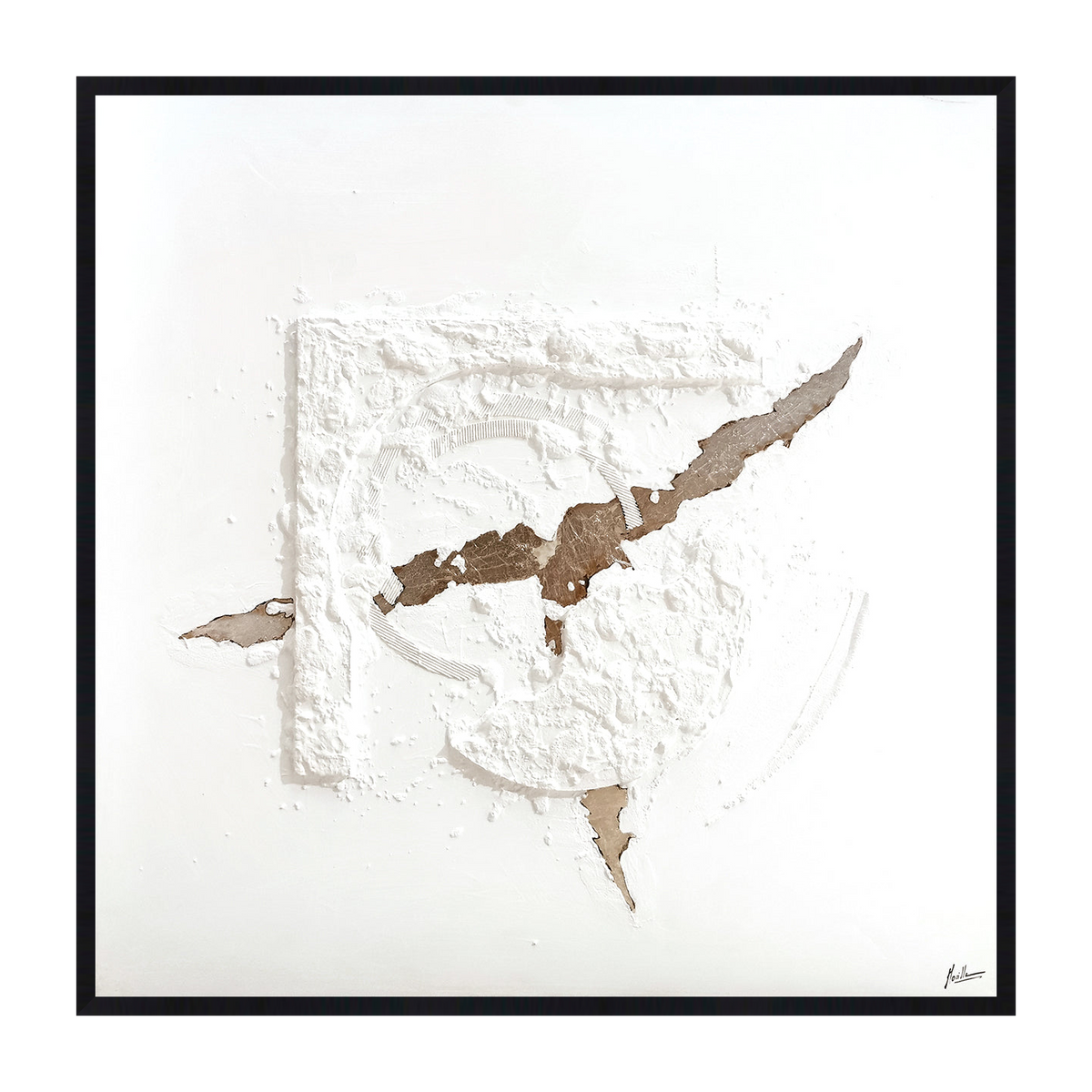 Revelation Canvas Artwork – Black