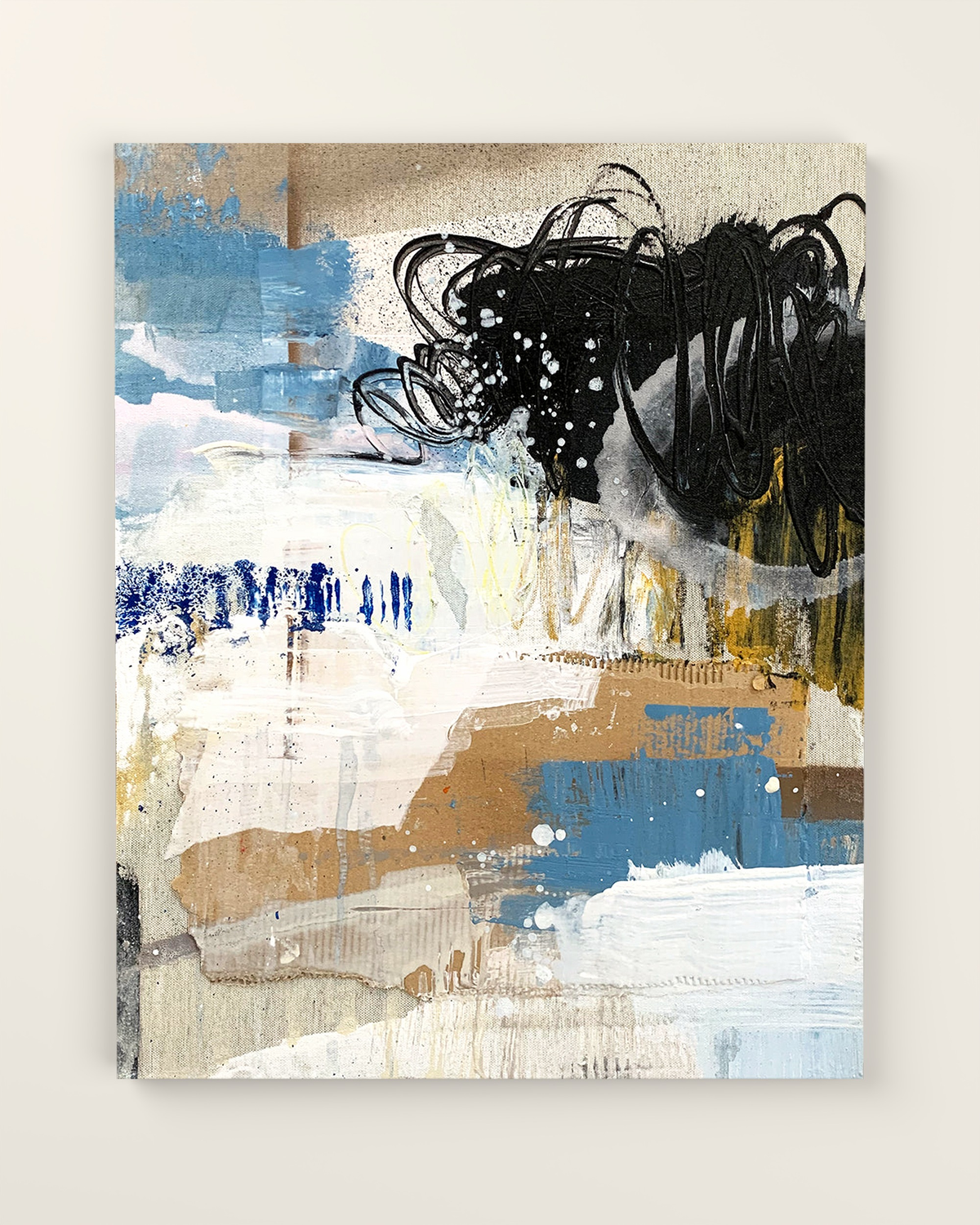 Rivetta Canvas Artwork without frame | KUNAL TREHAN Casa Maison Home