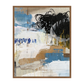 Rivetta Canvas Artwork - Walnut