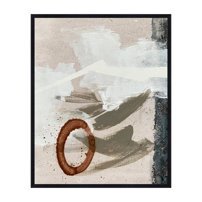 Rossa Canvas Artwork - Black