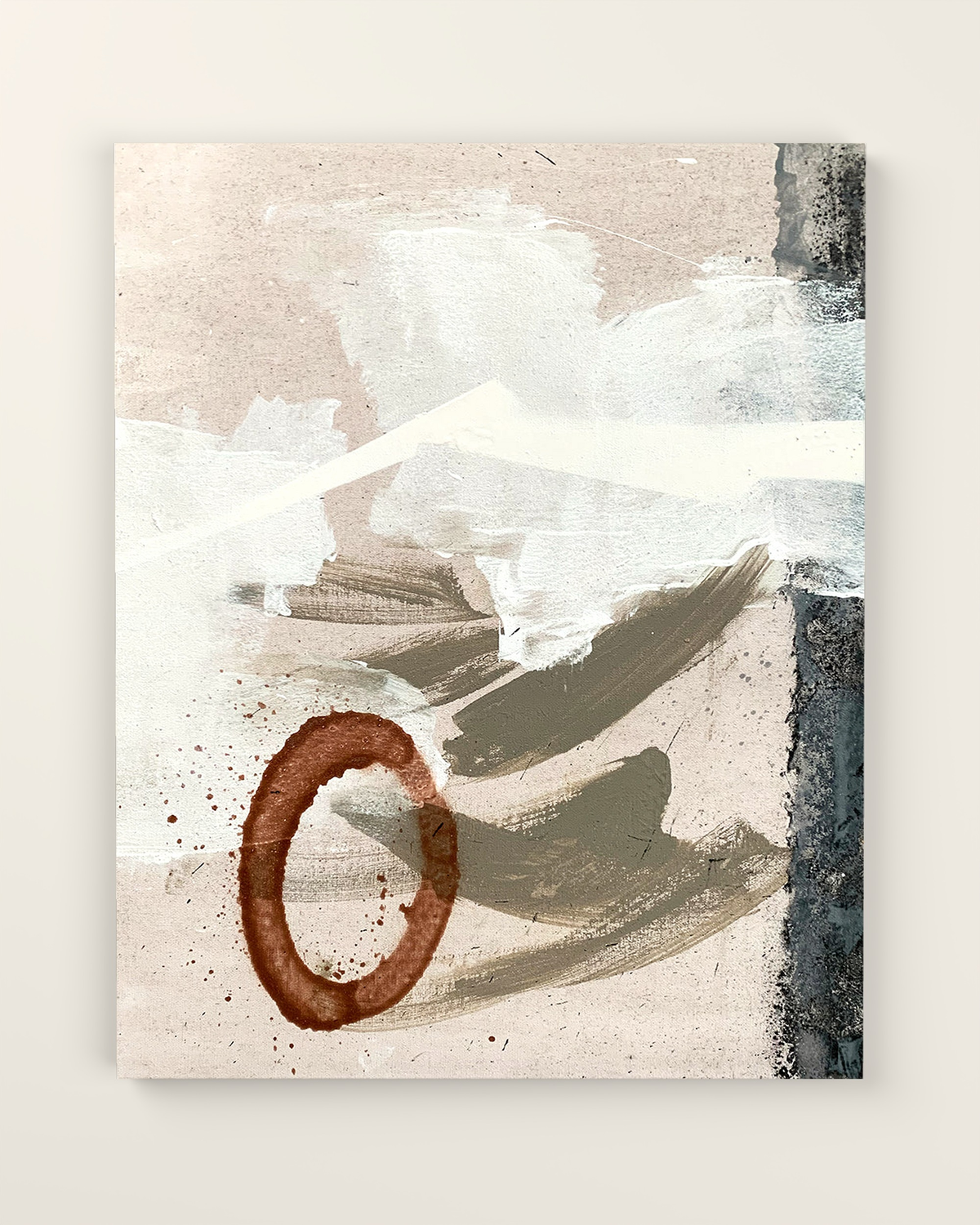 Rossa Canvas Artwork without frame | KUNAL TREHAN Casa Maison Home