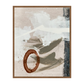 Rossa Canvas Artwork - Walnut