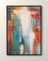 Rovella 2 Canvas Artwork in a Black frame | KUNAL TREHAN Casa Maison Home