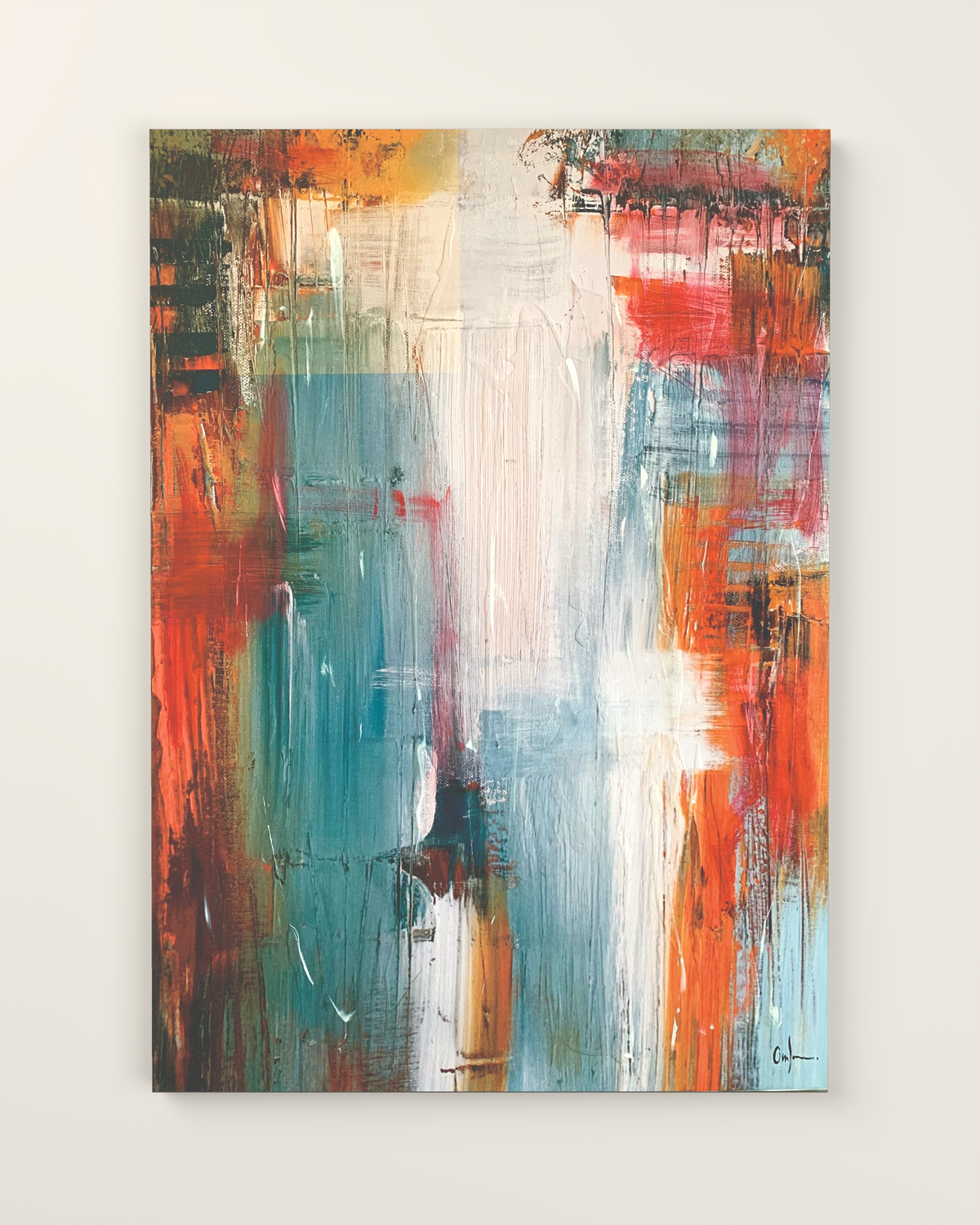 Rovella 2 Canvas Artwork without frame | KUNAL TREHAN Casa Maison Home