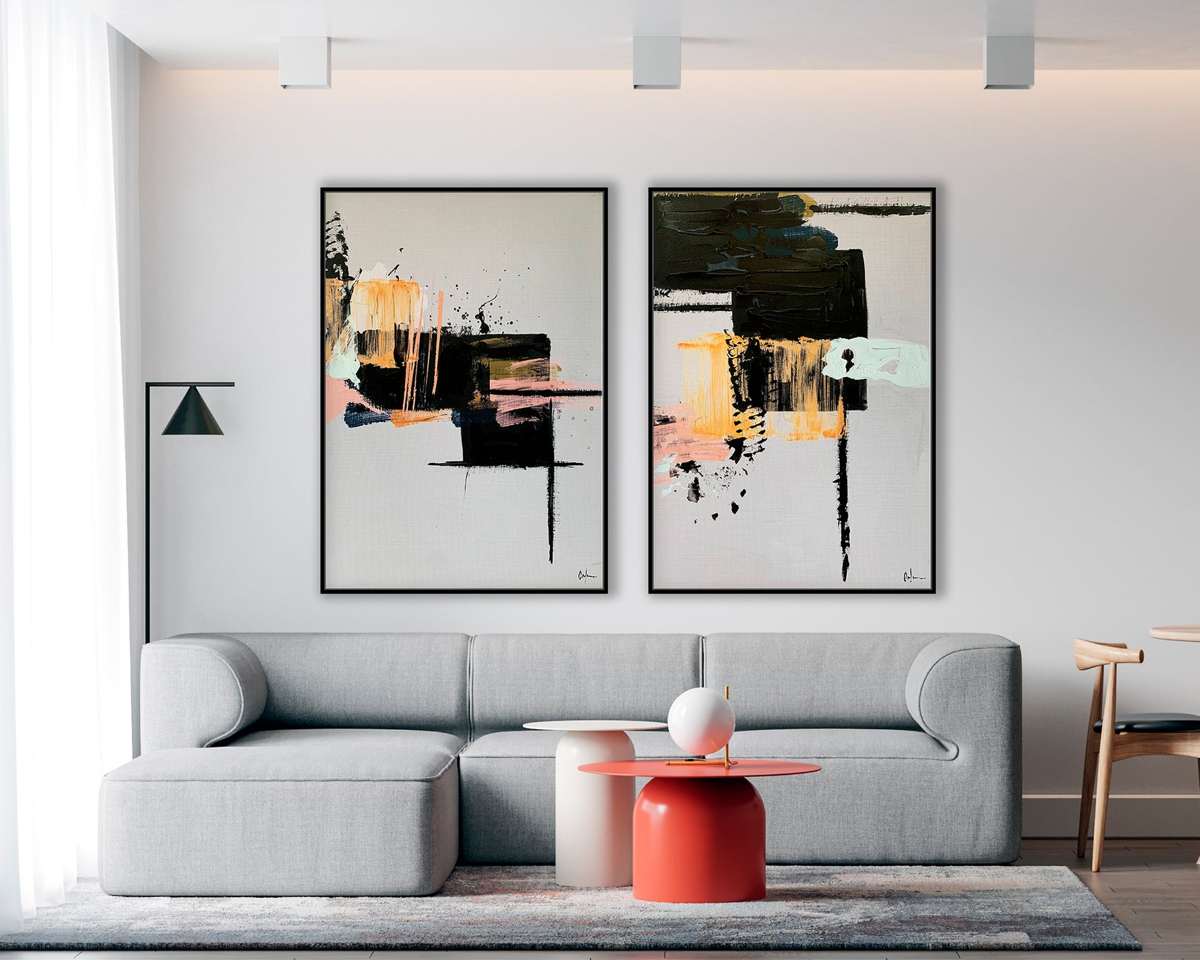Cortile 1 Canvas Artwork