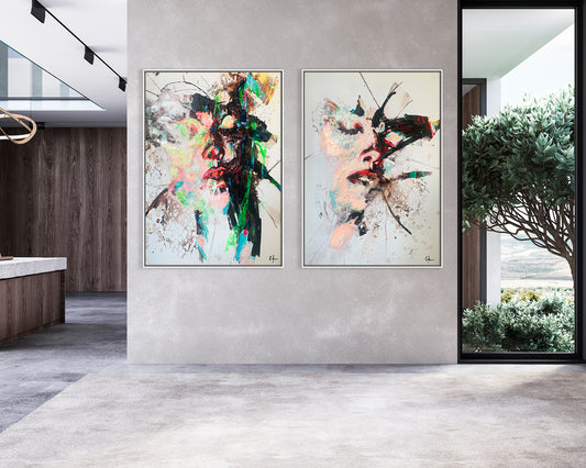 Verre Éclaté Canvas Artwork