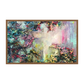 Solenne Canvas Artwork - Walnut