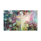 Solenne Canvas Artwork - White