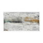 Solven canvas artwork — White