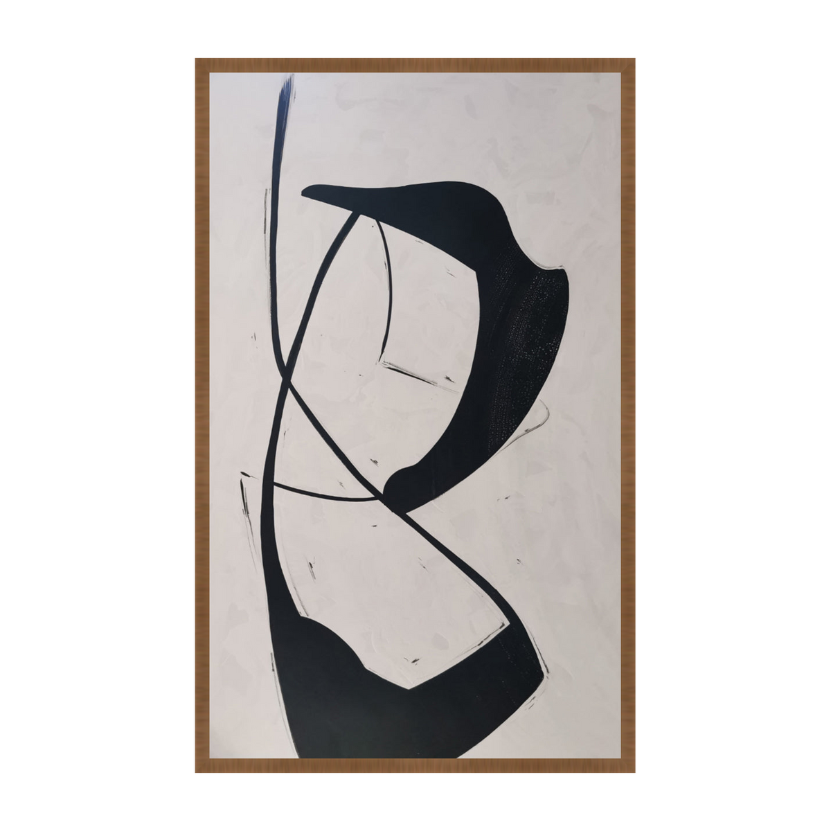 Sovra canvas artwork — Walnut