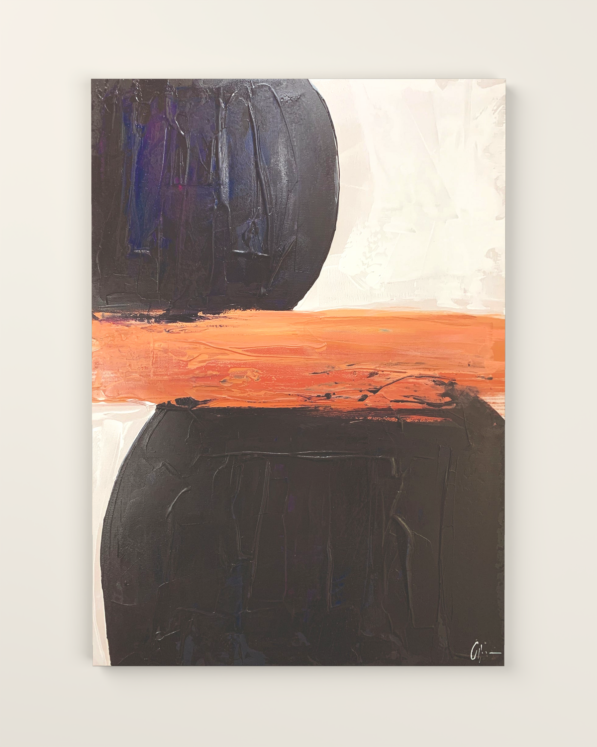 Terradura 1 Canvas Artwork without frame | KUNAL TREHAN Casa Maison Home