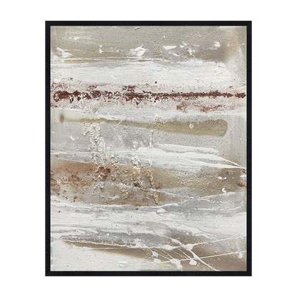 Terrona Canvas Artwork - Black
