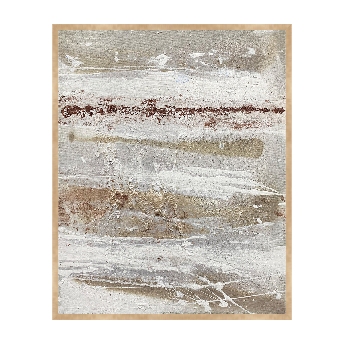 Terrona Canvas Artwork - Oak