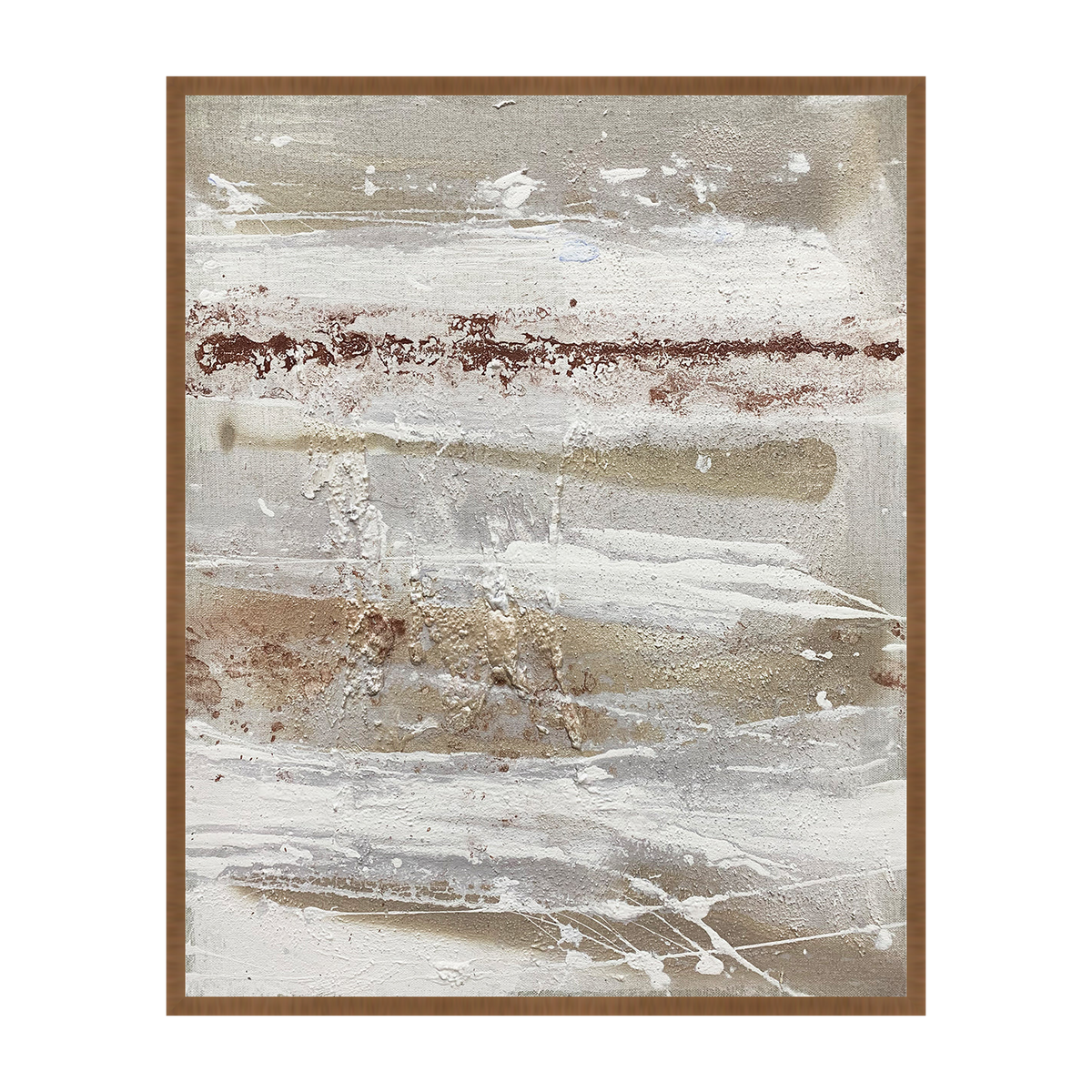 Terrona Canvas Artwork - Walnut