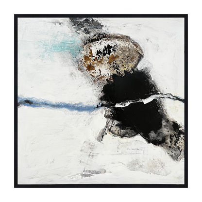 Varnen canvas artwork — Black
