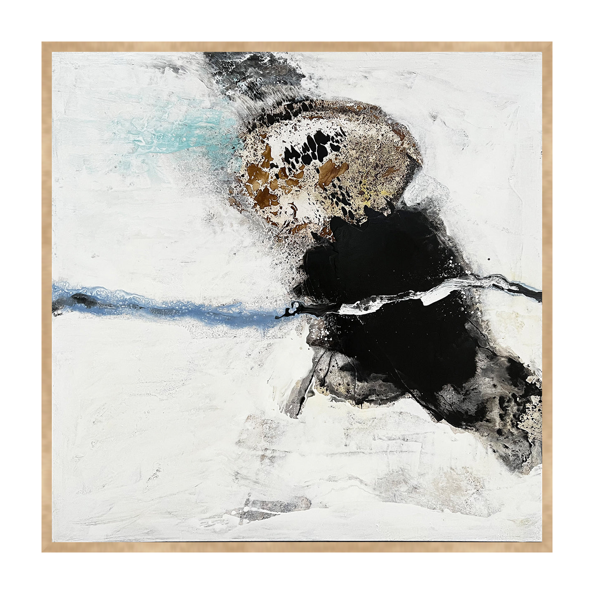 Varnen canvas artwork — Oak