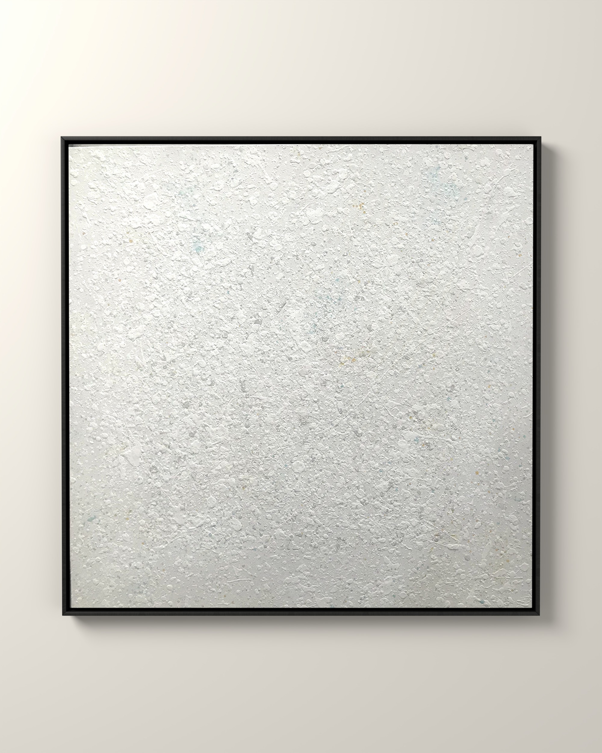 Vellin Canvas Artwork in a Black float frame | KUNAL TREHAN Casa Maison Home