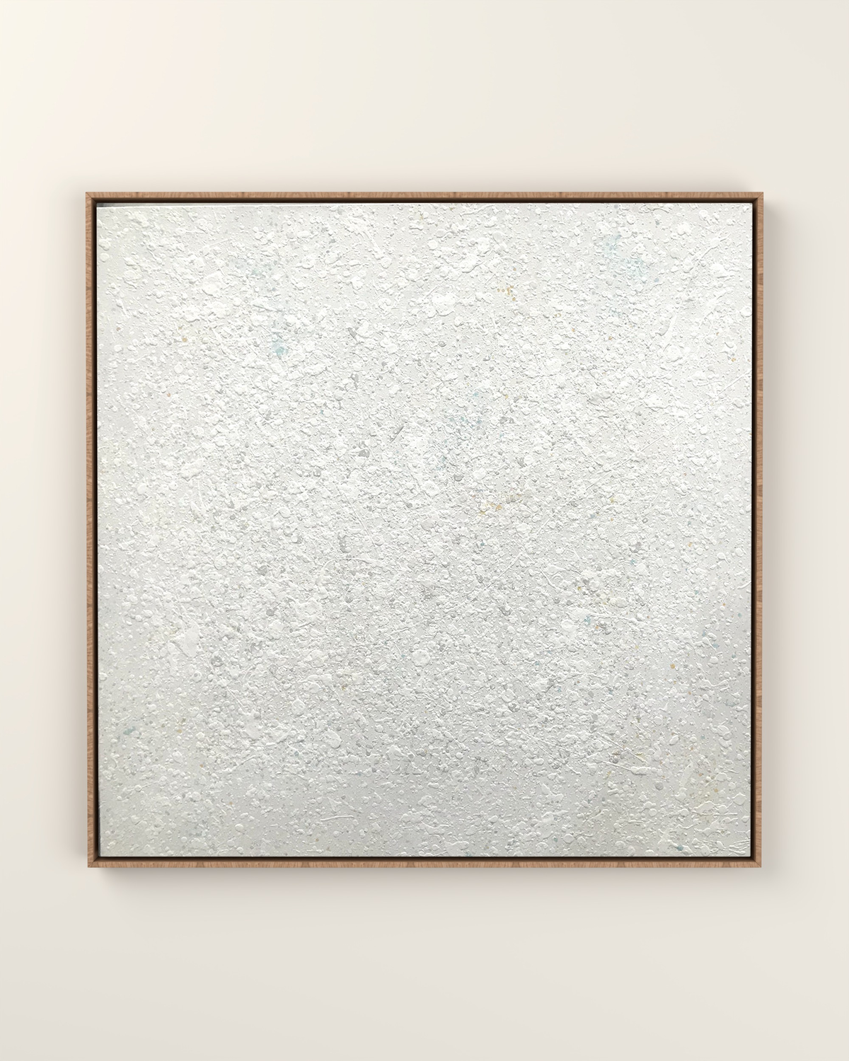 Vellin Canvas Artwork in an Oak float frame | KUNAL TREHAN Casa Maison Home