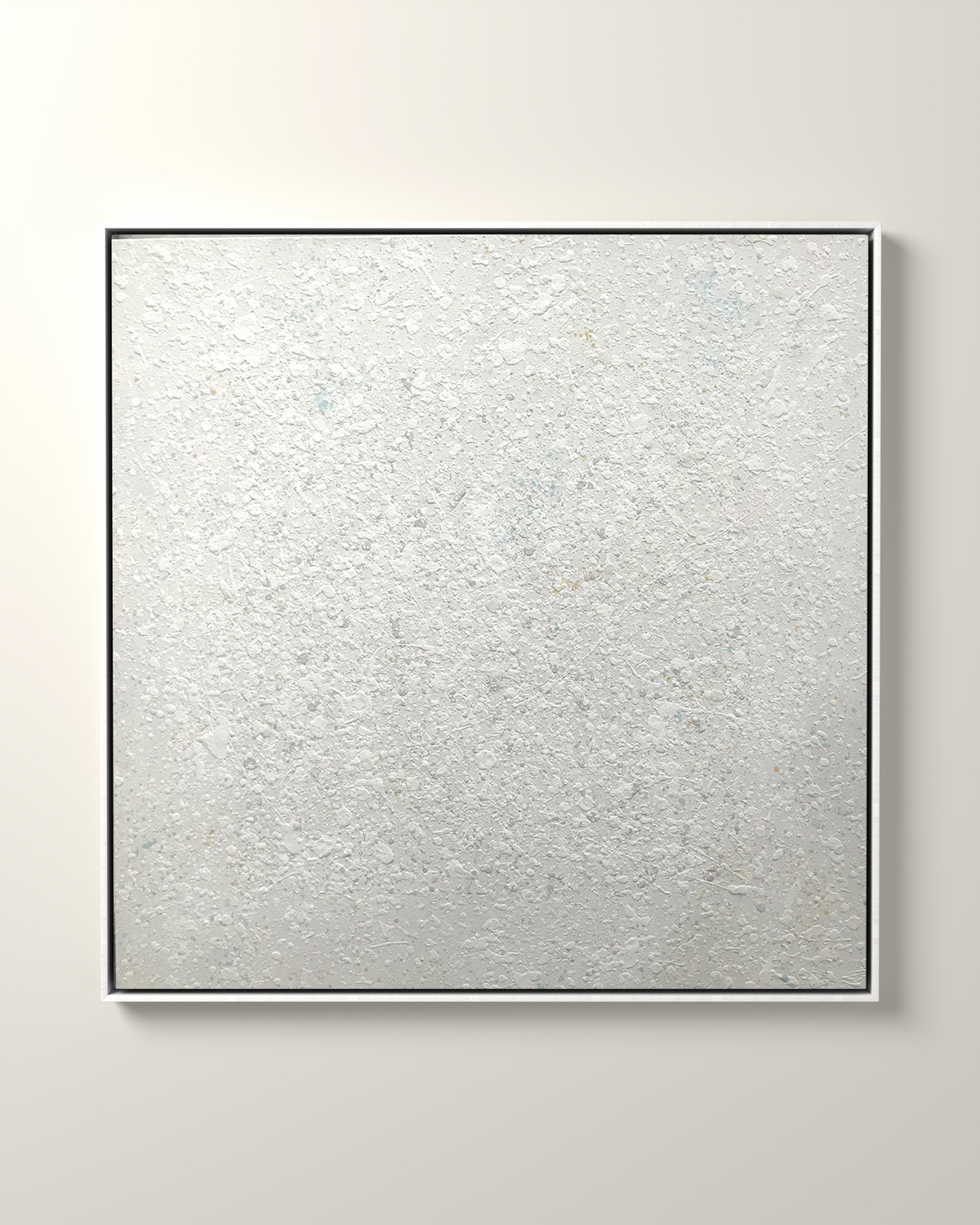 Vellin Canvas Artwork in a White float frame | KUNAL TREHAN Casa Maison Home