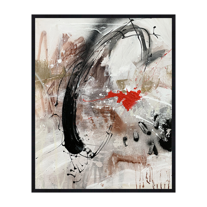 Veltrix Canvas Artwork – Black