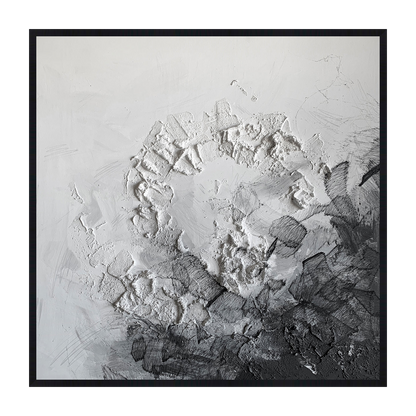 Vestige Canvas Artwork – Black