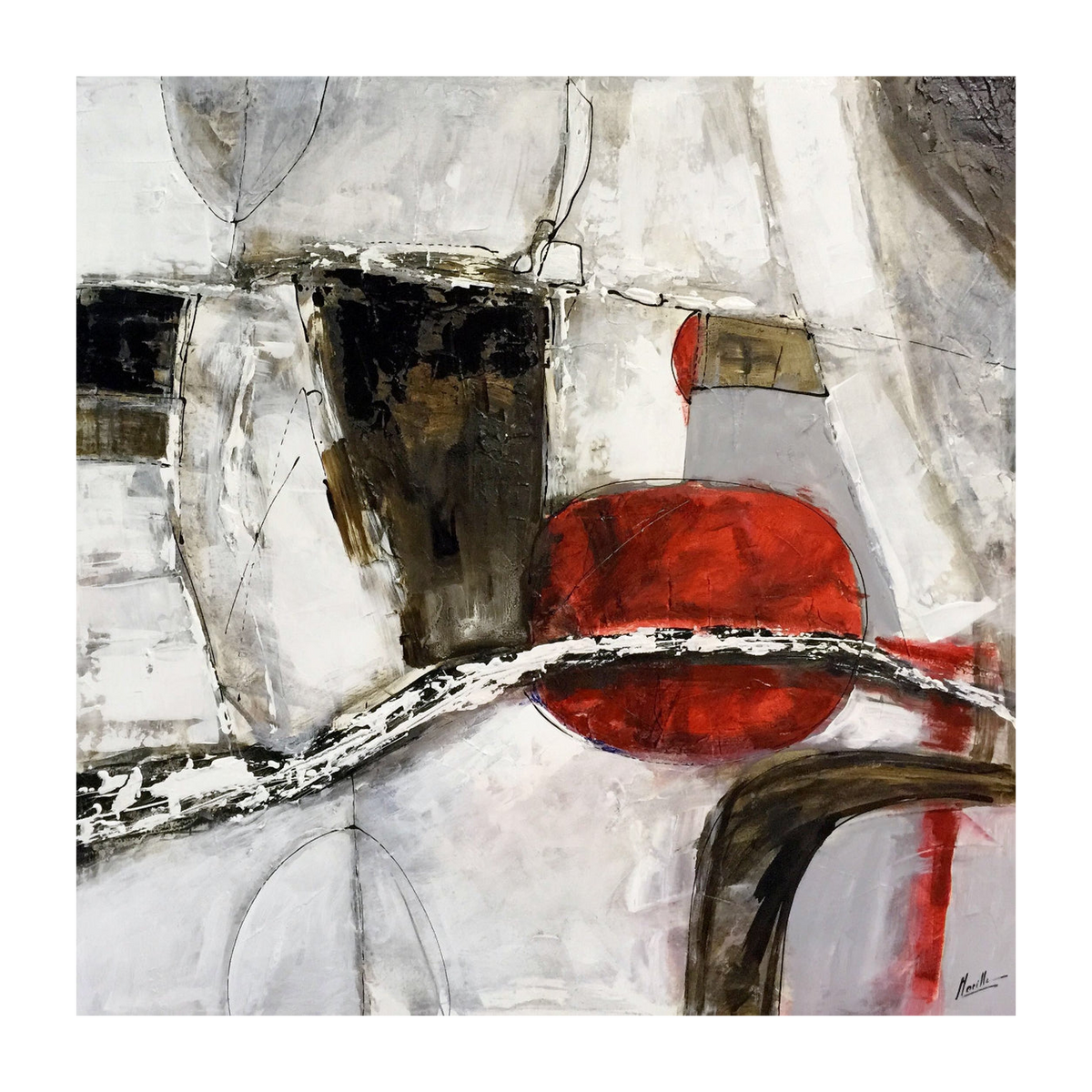 Via Ferro Canvas Artwork - Without Frame