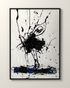 Vortice 1 Canvas Artwork in a Black frame | KUNAL TREHAN Casa Maison Home