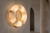 The Anello Alabaster Wall Light