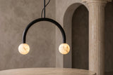 The Bilancia Alabaster Pendant Light