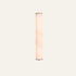 The Canna alabaster wall light, Ø6 x H40cm in brass