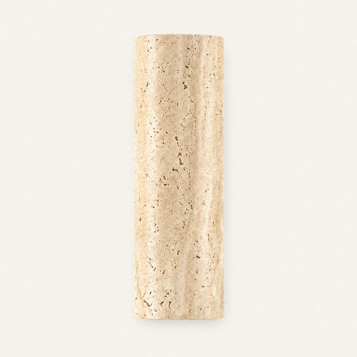 The Canneto travertine wall light, H23cm