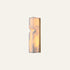 The Cinta alabaster wall light, H35.5cm in brass