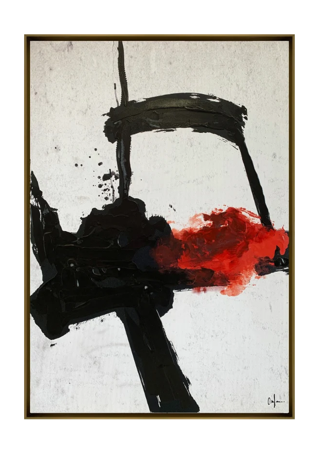 Ferrara canvas artwork — Golden