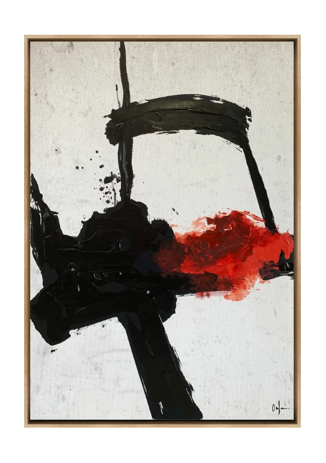 Ferrara canvas artwork — Oak