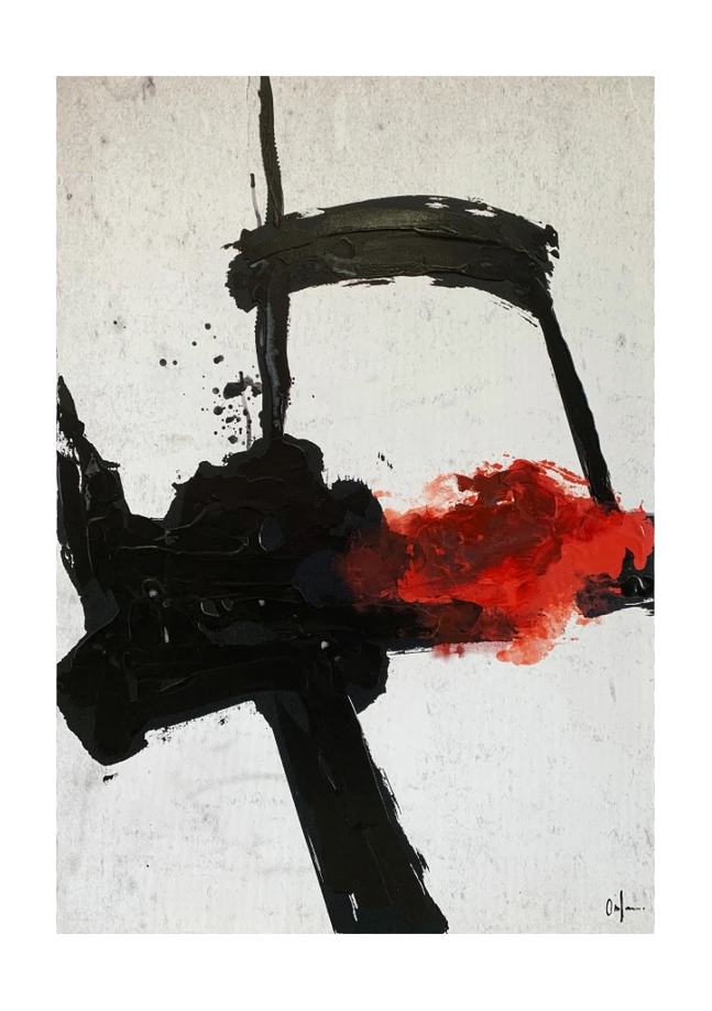 Ferrara canvas artwork — Without Frame