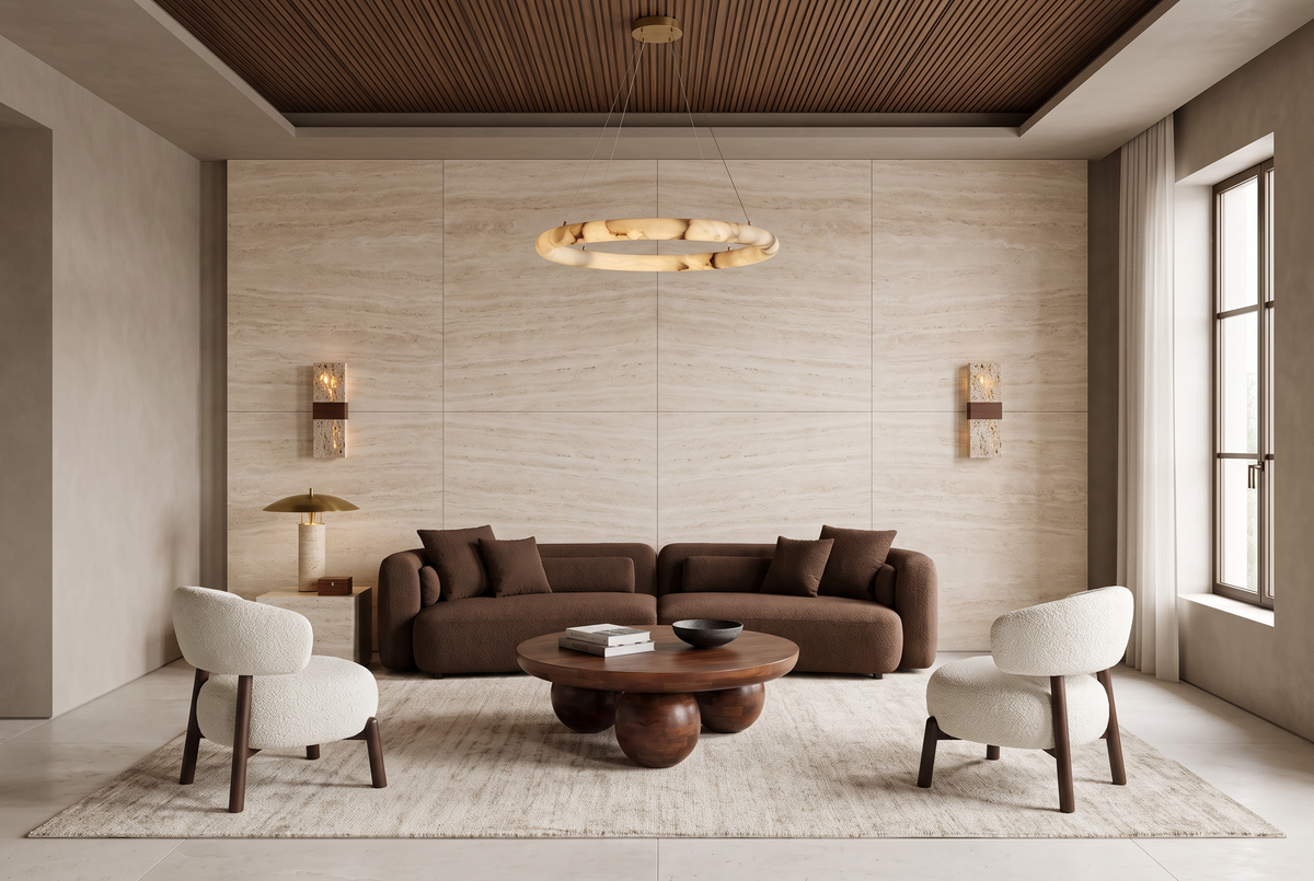 Cocoa and Stone, a room styled by Kunal Trehan