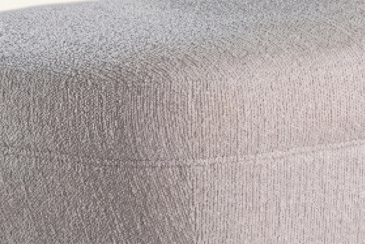 The Amalfi Curved Corner Sofa, close-up of the rounded chaise end