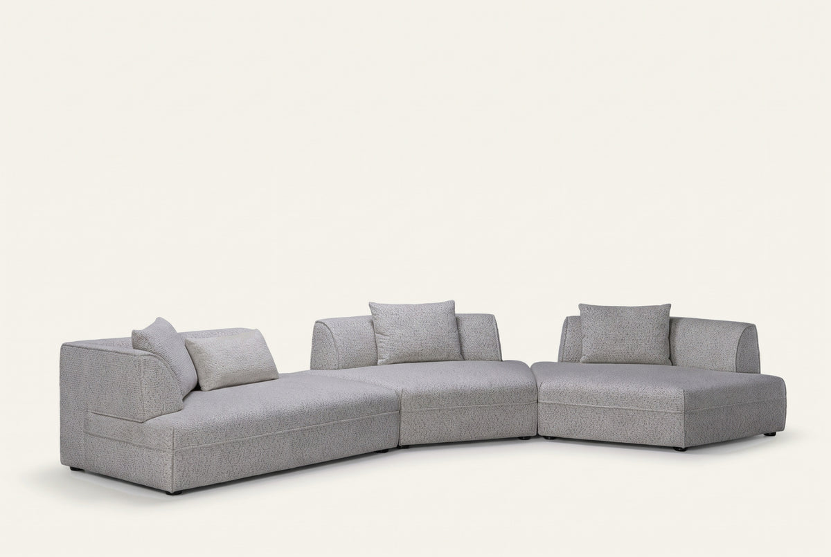 The Bergamo Modular Corner Sofa, studio view