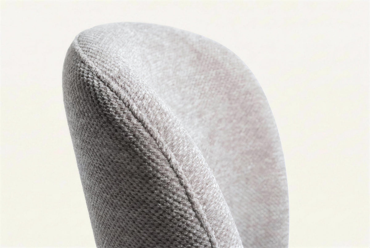 The Bormio Dining Armchair, close-up of the finish