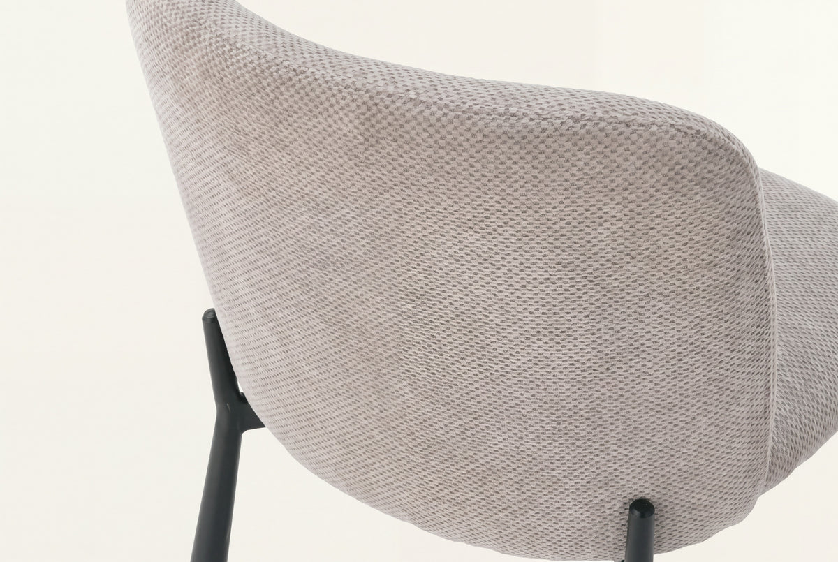 The Bormio Dining Chair, close-up of the finish