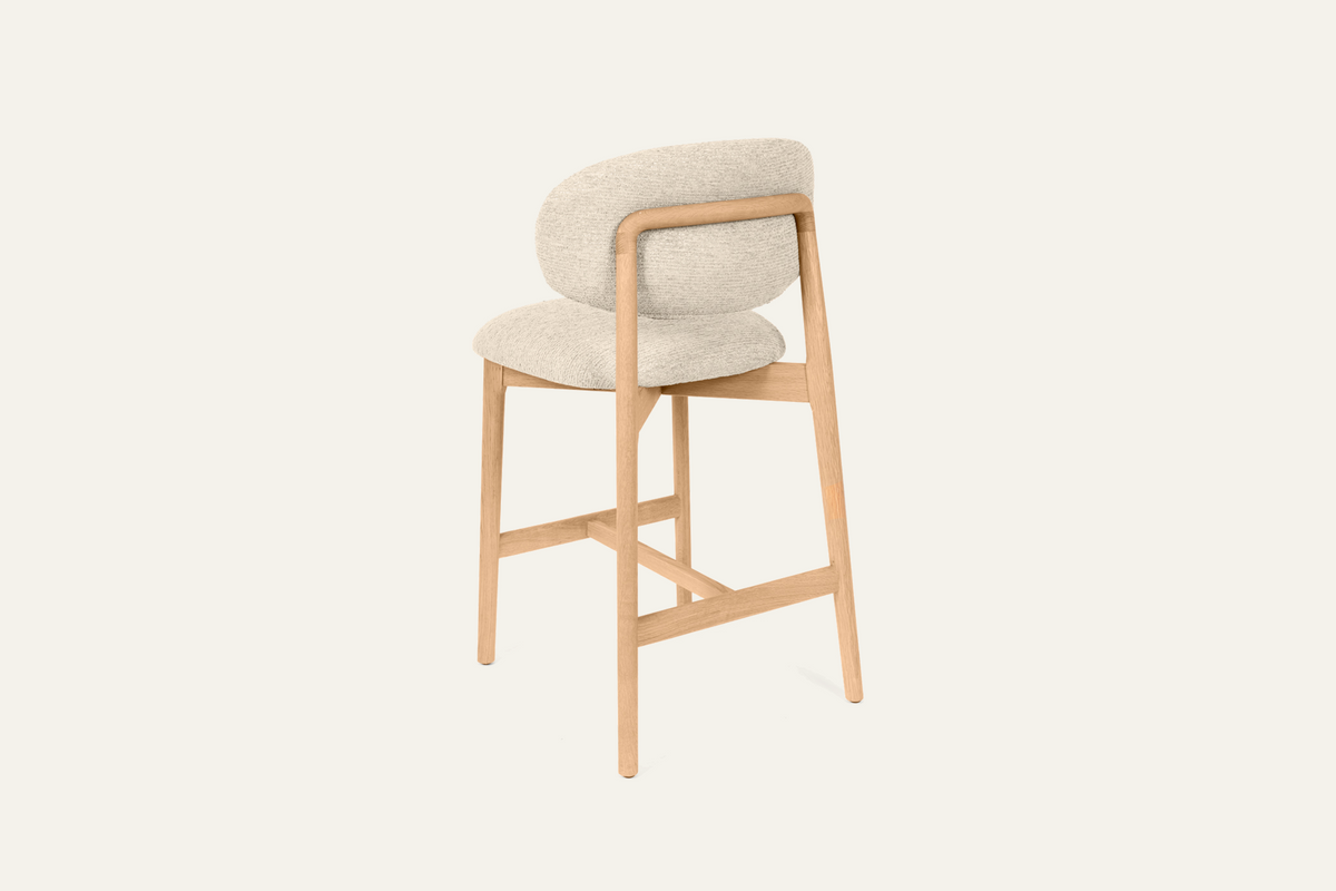 The Cervo Counter Stool, angled view